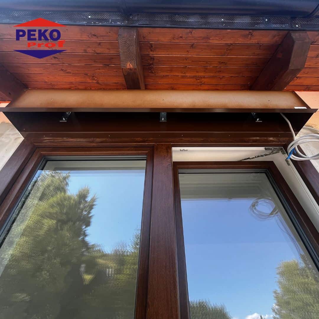 príprava na vonkajšie žalúzie